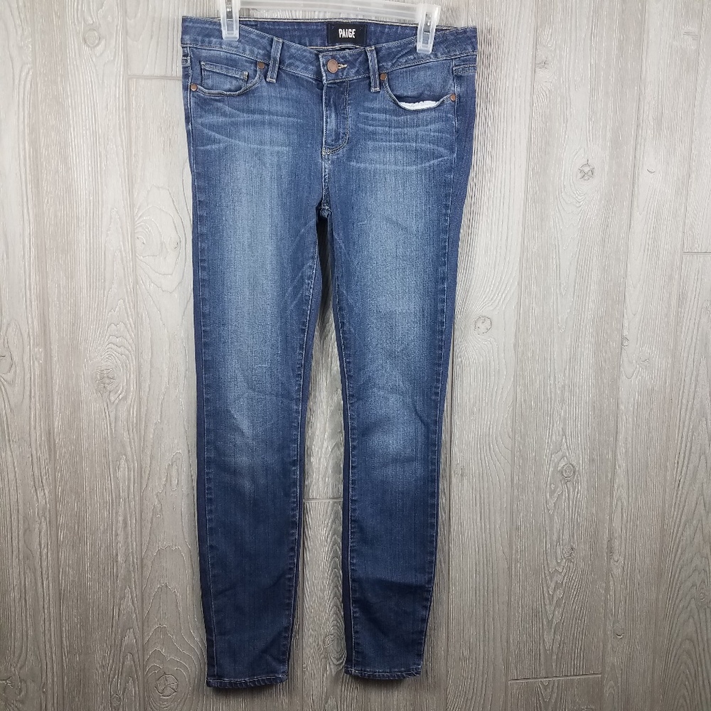 Paige Verdugo Ultra Skinny Size 29 Jean - Picture 3 of 8